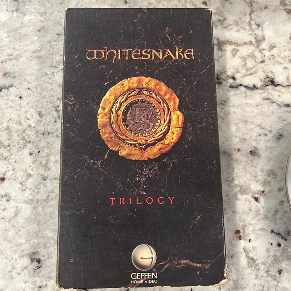 Whitesnake Trilogy VHS (1987)